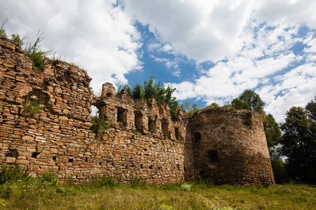 古城堡的废墟