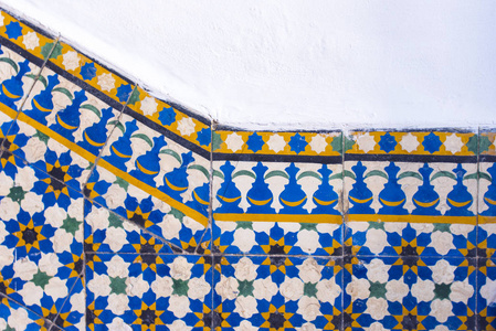 摩洛哥瓷砖与传统阿拉伯图案, 瓷砖图案作为背景纹理