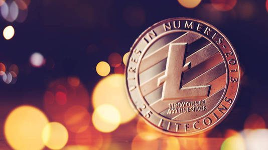 Litecoin cryptocurrency 硬币