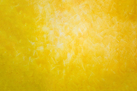 油画颜料笔触色彩鲜艳的抽象质感, 油画油画在画布上, 黄色的质感