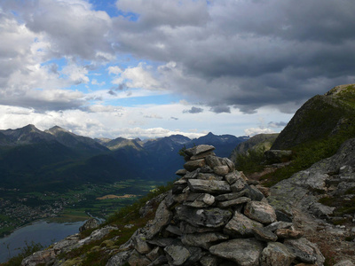 挪威景观 Andalsnes Nesaksla