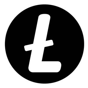 Litecoin 图标白色