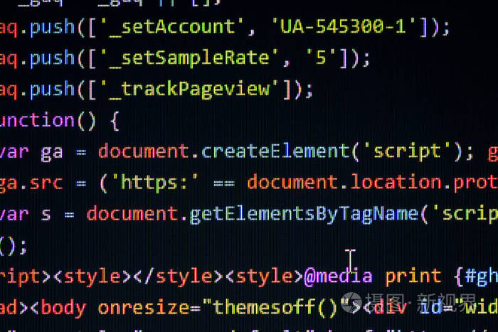 关闭html 文件内部的计算机网页代码照片-正版商用图片04856q-摄图新
