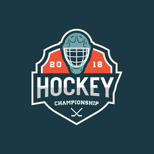 曲棍球徽章图片