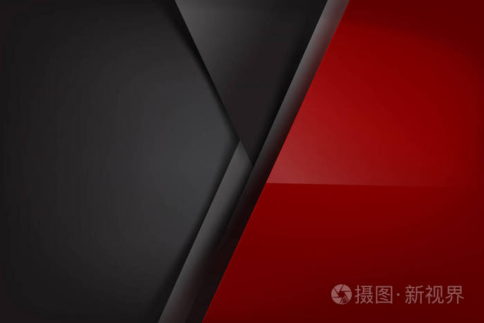抽象背景红色黑色和黑色重叠009