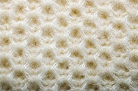 针织质地。用羊毛制成的花纹织物。背景, 复制空间