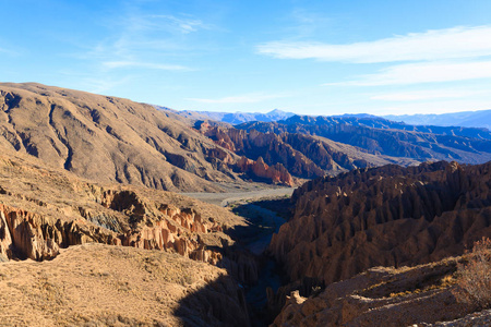 玻利维亚图皮萨附近的玻利维亚峡谷
