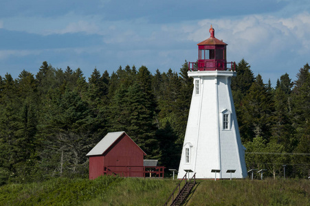 加拿大 Campobello 岛穆赫兰灯塔