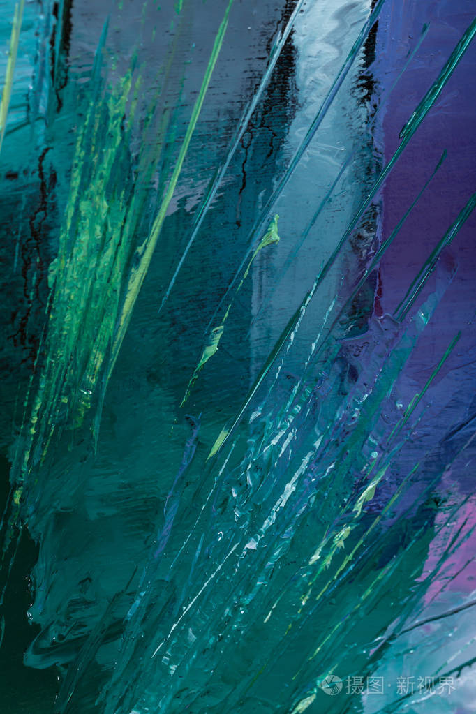 油画静物画画布上的花朵纹理