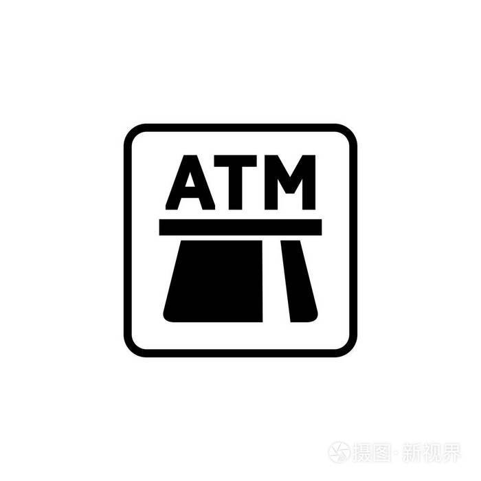 自动取款机 (atm) 符号