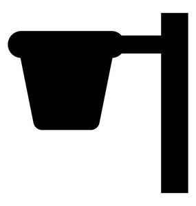 篮板标志符号矢量图标