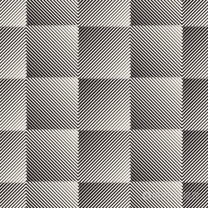 现代时尚的纹理与单色格子.重复几何网格.简单的设计背景