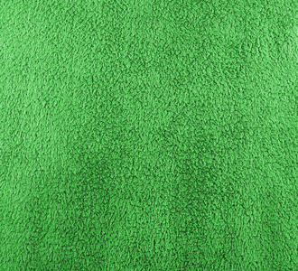 绿色浴巾的优良质地