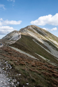 斯洛伐克西部 Tatras 山 Hruba kopa 峰