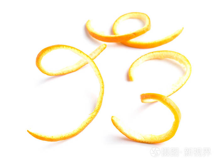 橙色柠檬色捻分离