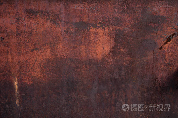 老生锈的金属板材纹理背景