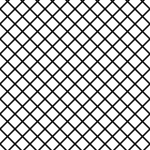 单色正方格细纹斜方格图案.黑白矢量图.抽象几何单色纹理照片