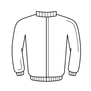 最小颜色平线轮廓笔画图标.黑色皮革钱包,带美元.