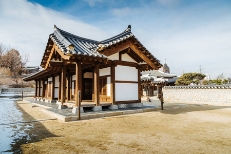 韩国水原华城 Haenggung 宫传统住宅