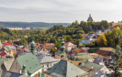 斯洛伐克班斯卡Stiavnica 景观