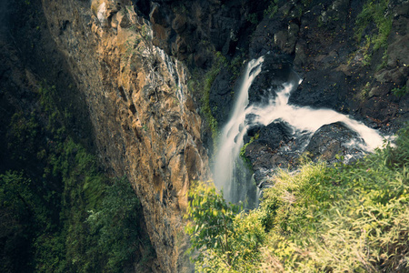 瀑布在梅普尔顿瀑布国家公园, 玻璃房子山