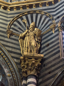 锡耶纳大教堂圣雕像, 锡耶纳, 托斯卡纳, 意大利