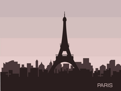 巴黎城市天际线