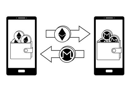 电话中虚灵议会和 monero 之间的交换