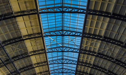 阿姆斯特丹中央车站玻璃屋顶