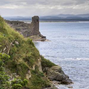 城堡的废墟在海岸, st 安德鲁斯城堡, st 安德鲁斯, 鼓笛, 苏格兰