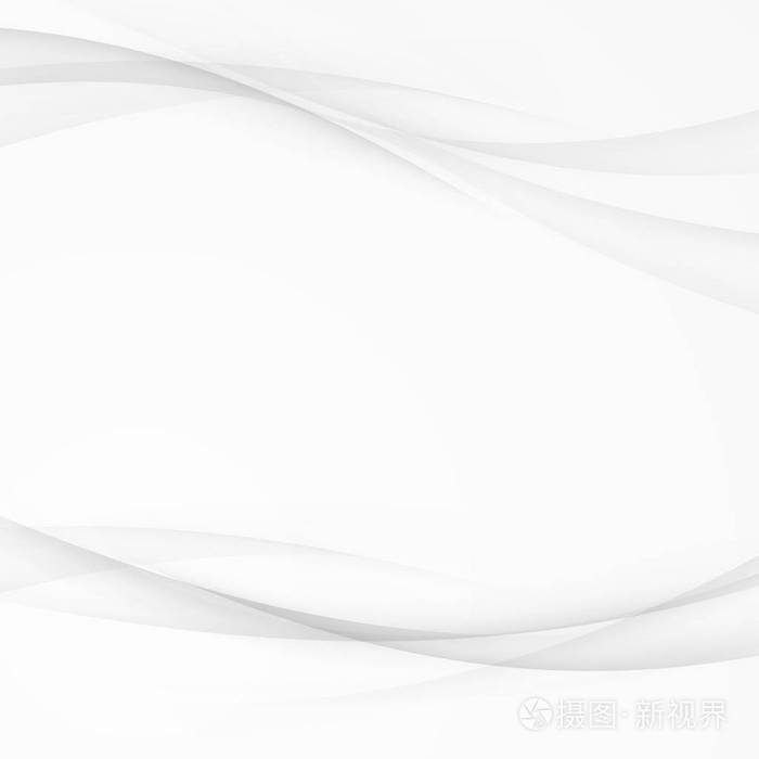 未来抽象温和软旋风波浪线灰色半色调现代证书未来的平滑透明的背景