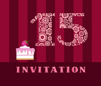 15周年纪念日插画 15周年纪念日手绘 15周年纪念日卡通图 摄图新视界 15周年纪念日插画 15周年纪念日手绘 15周年纪念日卡通图 摄图新视界