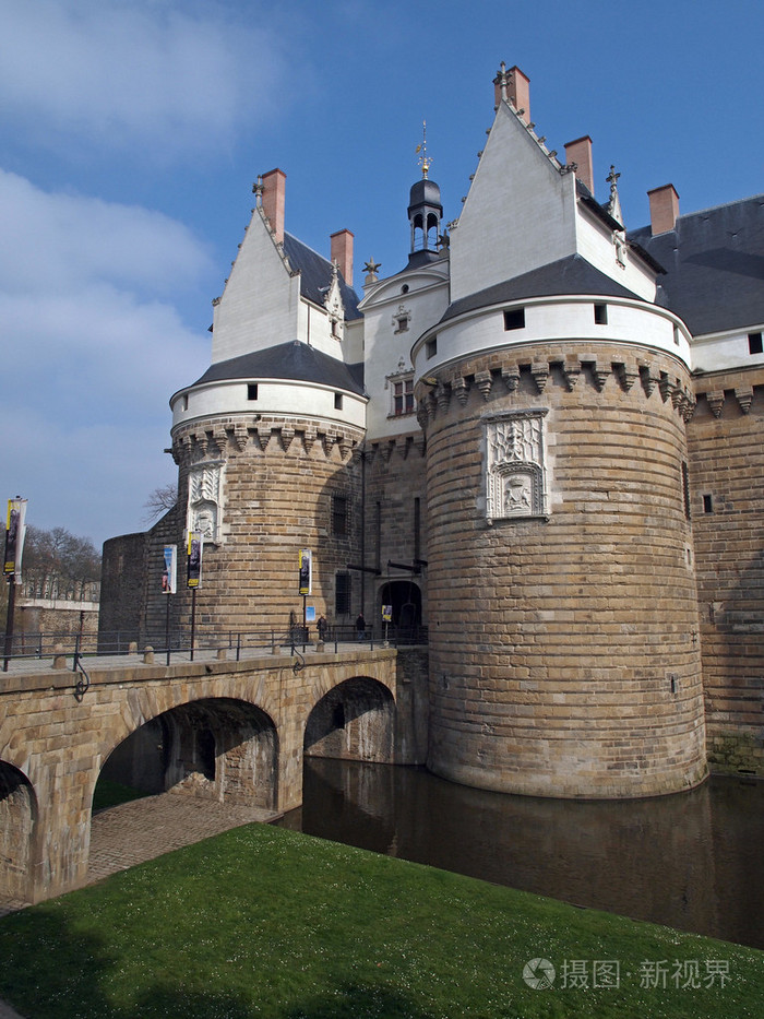 公爵的布列塔尼,南特,法国的城堡