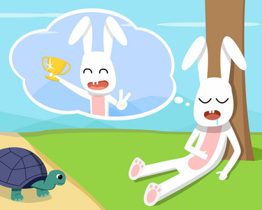 乌龟兔子图片