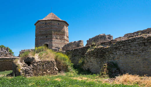 Akkerman 堡垒在乌克兰敖德萨城市附近