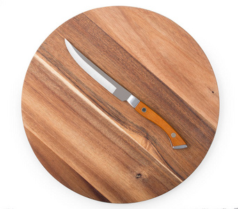大厨刀用相思木 isolat 圆砧板