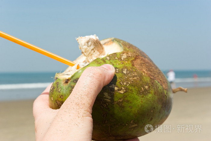 椰子在手