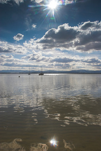 在南方的典型波兰语 lakescape