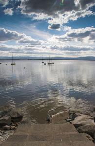 在南方的典型波兰语 lakescape