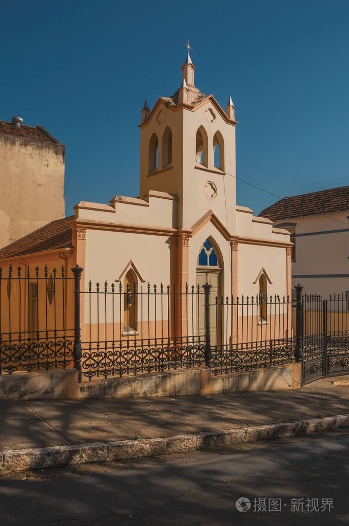 圣保罗州乡村的一个可爱的小镇.巴西东南部