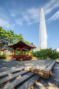首尔韩国建筑大厦和展馆图片