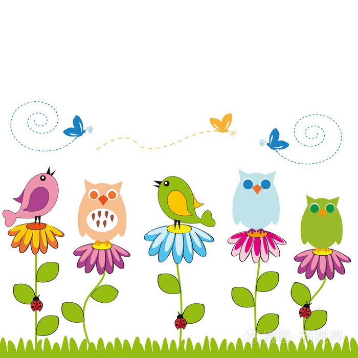 有趣的孩子们背景