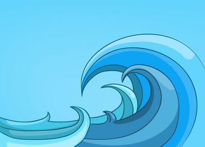 卡通自然风景图片