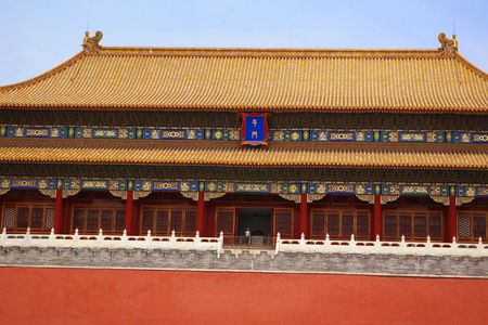 在中国北京故宫的经络门图片