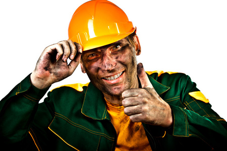 肖像石油行业工人图片