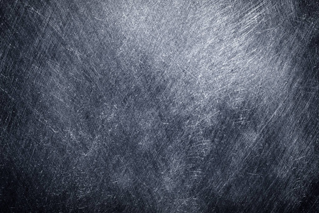铅金属金属背景黑色,磨损纹理钢或铅照片