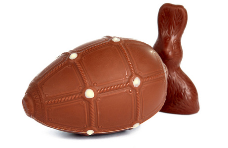 小兔子巧克力蛋图片