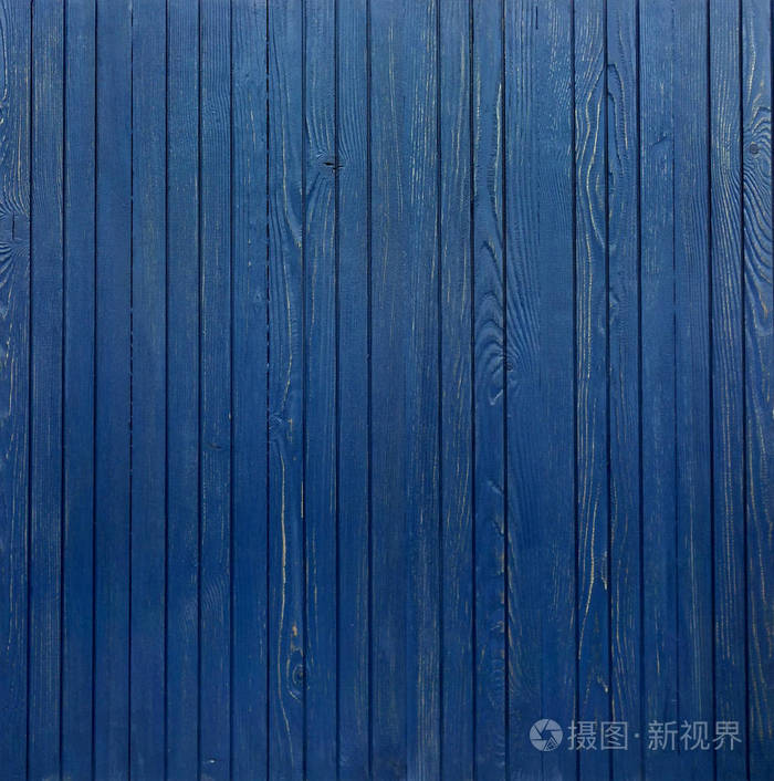 木质背景纹理老平躺在蓝色的老式