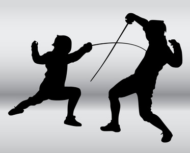 击剑培训班图片-击剑培训班素材-击剑培训班插画-摄图新视界