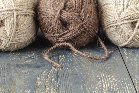 桌上针织用天然羊毛